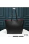 Yves Saint Laurent Shopping Bag In Leather Black/Red