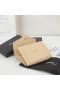 Yves Saint Laurent Small Gaby Trifold Wallet In Quilted Lambskin Apricot/Gold