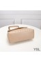 Yves Saint Laurent Small Loulou Chain Bag In Y Matelasse Leather Apricot/Gold