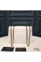 Yves Saint Laurent Small Loulou Chain Bag In Y Matelasse Leather White/Gold