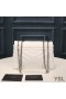 Yves Saint Laurent Small Loulou Chain Bag In Y Matelasse Leather White/Silver