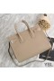 Yves Saint Laurent Small Sac De Jour Bag In Leather Apricot