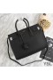 Yves Saint Laurent Small Sac De Jour Bag In Leather Black