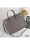 Yves Saint Laurent Small Sac De Jour Bag In Leather Grey