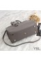 Yves Saint Laurent Small Sac De Jour Bag In Leather Grey