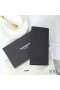 Yves Saint Laurent Tiny Monogram Continental Wallet In Grained Leather Black