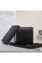 Yves Saint Laurent Tiny Monogram East/West Wallet In Smooth Leather Black/Gold