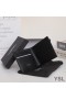 Yves Saint Laurent Tiny Monogram East/West Wallet In Smooth Leather Black/Gold