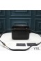 Yves Saint Laurent Vicky Belt Bag In Matelasse Leather Black/Gold