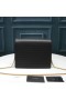 Yves Saint Laurent Victoire Chain Bag In Crinkled Leather Black/Gold