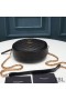 Yves Saint Laurent Vinyle Round Camera Bag In Grained Matelasse Leather Black/Gold
