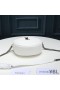 Yves Saint Laurent Vinyle Round Camera Bag In Grained Matelasse Leather White/Silver