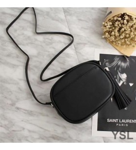 Yves Saint Laurent Blogger Bag In Leather Black/Silver