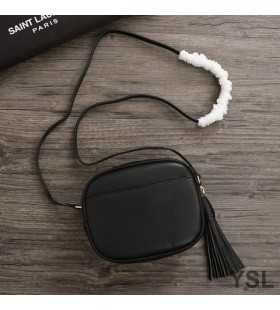 Yves Saint Laurent Blogger Bag In Stars Studded Leather Black/Gold