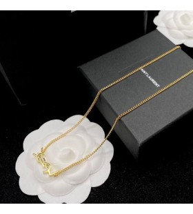 Yves Saint Laurent Opyum Charm Necklace In Metal Gold
