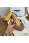 Yves Saint Laurent Doces Plataforma Sandálias Em Couro envernizado com Arco Nó de Ouro