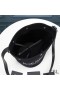 Yves Saint Laurent Rive Gauche Bucket Bag Em Linho E Couro Preto