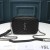 Yves Saint Laurent Mini Lou Camera Bag In Textured Matelasse Leather Black/Silver
