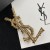 Yves Saint Laurent Opyum Broche Em Berbere Metal, Ouro