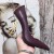 Yves Saint Laurent Opyum Bombas Em Couro Liso com Ouro Calcanhar Borgonha