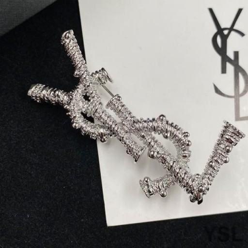 Yves Saint Laurent Opyum Bross A Berber Fém Ezüst