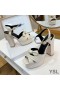 Yves Saint Laurent Candy Platform Szandál A bőröv Íj Csomót Sárgabarack