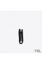 Yves Saint Laurent Fragments Zipped Bifold Wallet In Grained Matelasse Leather Black