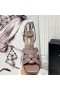 Yves Saint Laurent Tribute PlatformSandals A Sima Bőr Cseresznye