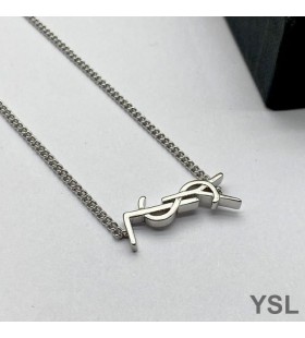 Yves Saint Laurent Opyum Amulett Nyaklánc Fém Ezüst