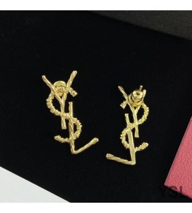 Yves Saint Laurent Opyum Fülbevaló Kötél Fém Arany