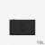 Yves Saint Laurent Fragments Zipped Bifold Wallet In Grained Matelasse Leather Black