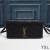 Yves Saint Laurent Kate 99 Lánc Táska Gyémánt-Steppelt Báránybőr Fekete/Arany