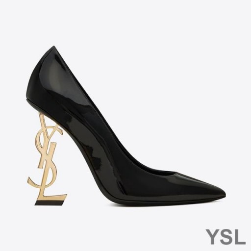 Yves Saint Laurent Opyum Caidéil I Leathar Paitinne le Óir Súil Dubh