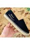 Yves Saint Laurent Bróidnithe Espadrilles I Chanbhás Dubh