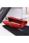 Yves Saint Laurent Beaga Clúdach Flap Sparán I Measctha Grained Matelasse Leathar Red/Gold