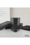 Yves Saint Laurent Beag Bídeach Monogram Thoir/Thiar Sparán Crogall Cabhraithe Leathar Dubh