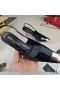 Yves Saint Laurent Vesper Slingback Caidéil Paitinne Leathar Dubh