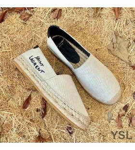 Yves Saint Laurent Bróidnithe Espadrilles I Chanbhás Bán