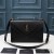 Yves Saint Laurent Gaby Satchel Cuilteáilte I Lambskin Dubh