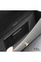 Yves Saint Laurent Kate Clutch In Pelle A Grana Nero/Oro
