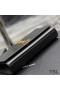 Yves Saint Laurent Kate Clutch In Pelle Liscia Nero/Oro