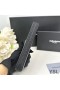 Yves Saint Laurent Grande Linea Zip Intorno Portafoglio In Pelle A Grana Nero