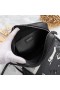 Yves Saint Laurent Lou Fotocamera Borsa Matelasse Leather Nero/Argento