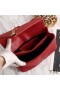 Yves Saint Laurent Medio Classico College Chain Bag In Pelle Matelasse Rosso/Oro