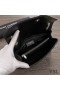 Yves Saint Laurent Media College Chain Bag In Pelle Texture Mista In Pelle Matelasse Nero/Argento