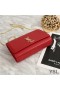 Yves Saint Laurent Media Kate Chain Bag In Pelle Rosso/Oro