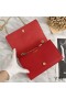 Yves Saint Laurent Media Kate Chain Bag In Pelle Rosso/Oro
