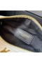 Yves Saint Laurent Mini Sade Tubo Bag Trapuntato In Pelle Di Agnello Bianco