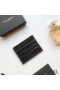 Yves Saint Laurent Monogram Card Case In Coccodrillo Goffrato Pelle Nero/Argento