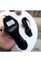 Yves Saint Laurent Opyum Sandali In vernice Nera con Tacco Nero